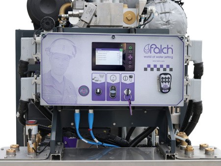 Установка СВД 3000 бар FALCH base jet 250 3000-41-0-d, пульт управления